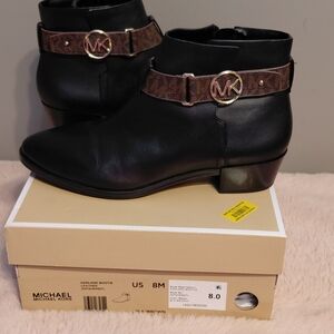 Michael Kors Black Ankle Boots